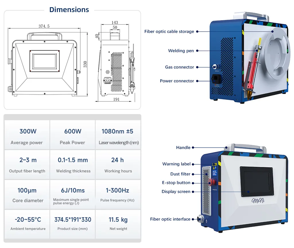 qcw portable laser spot welding machine-2